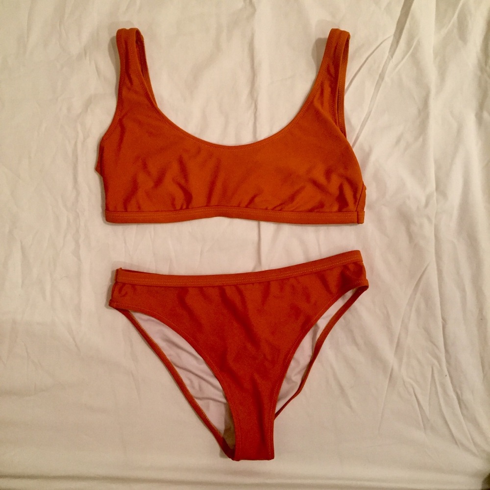Crop bikini set